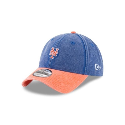 Sapca New Era New York Mets MLB Rugged Canvas 9TWENTY Adjustable - Albastri